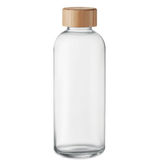 Steklenica 650ml z lesenim pokrovom MO6426-22