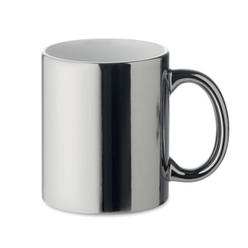 Keramična skodelica v metalik kovinski barvi 300ml MO6607-17