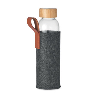 Steklenica v EKO etuiju z lesenim pokrovom 500ml MO6800-15