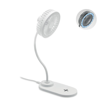 Namizni ventilator z wireless polnilcem in lučko MO6810-06