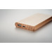 Lesena polnilna baterija power bank 4.000mAh MO6815-40