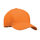 Baseball kapa s 5 paneli - brušen bombaž 260g MO6875-10