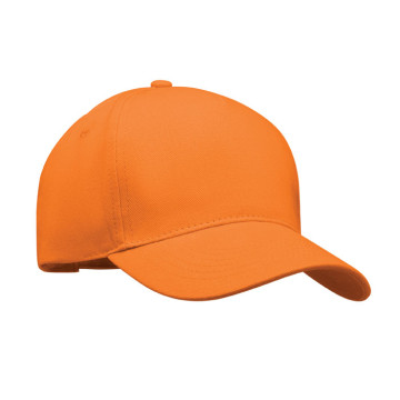 Baseball kapa s 5 paneli - brušen bombaž 260g MO6875-10