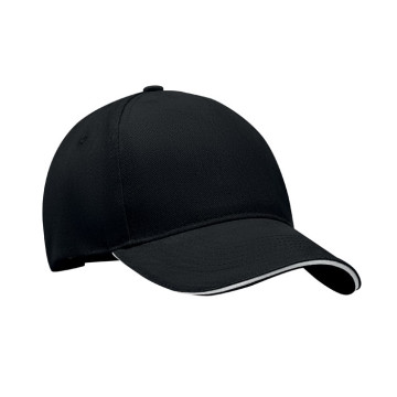 Baseball kapa s 5 paneli - brušen bombaž 260g MO6875-33