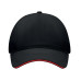 Baseball kapa s 5 paneli - brušen bombaž 260g MO6875-83