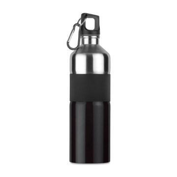 Kovinska steklenica - bidon z gumi oprijemom 750ml MO7490-03