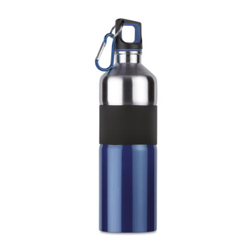 Kovinska steklenica - bidon z gumi oprijemom 750ml MO7490-04