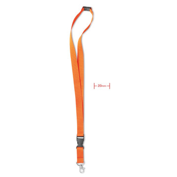 Trak za okoli vratu z vmesno sponko 20mm MO8595-10