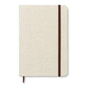 Beležka A5 z elastiko Canvas MO8712-13