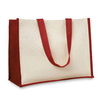 Nakupovalna torba iz jute in platna MO8967-05