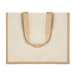 Nakupovalna torba iz jute in platna MO8967-13