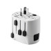 Potovalni adapter PRO World & USB. 3-polni MO9321-06