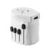 Potovalni adapter PRO World & USB. 3-polni MO9321-06