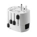 Potovalni adapter PRO World & USB. 3-polni MO9321-06