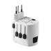 Potovalni adapter PRO World & USB. 3-polni MO9321-06