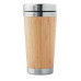 Lesena termo skodelica z dvojno kovinsko steno 400ml MO9444-40