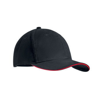 Športna baseball kapa - brušen 270g/m Heavy bombaž - 6-delna MO9644-05