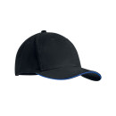 Športna baseball kapa - brušen 270g/m Heavy bombaž - 6-delna MO9644-37