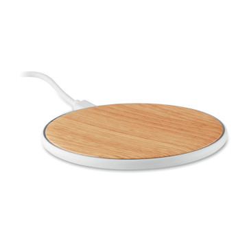 Brezžični wireless polnilec iz lesa 5W MO9667-06