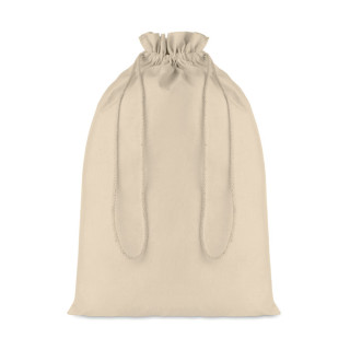 Large Cotton draw cord bag MO9732-13