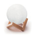 Brezžični bluetooth zvočnik moon - luna z lesenim podstavkom MO9745-06