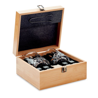 Set za viski v leseni škatli MO9941-40