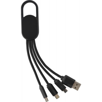 Polnilni kabel s 4-imi različnimi vhodi - ko pograviramo zasveti logotip 432312-01