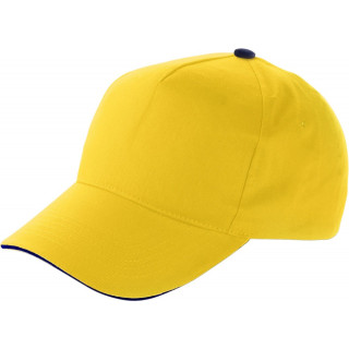 Športna čepica - kapa iz bombaža Baseball - 5-delna 9114-06