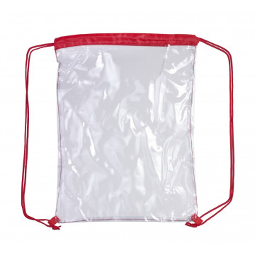 Prozoren PVC nahrbtnik z vrvico 0927-08