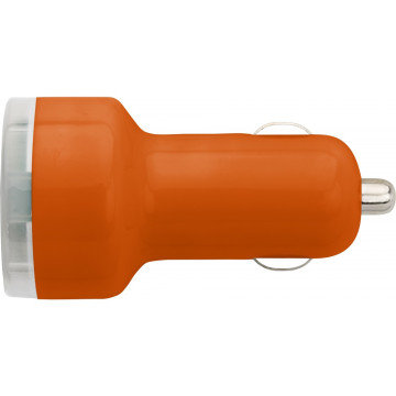 USB polnilec za avto z dvema izhodoma 3280-07