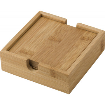 Set lesenih postavkov v leseni škatli CDF 429379-823CD