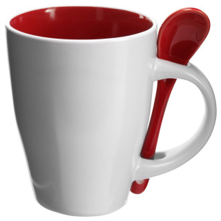 Skodelica za kavo z žlico 300ml 2855-08