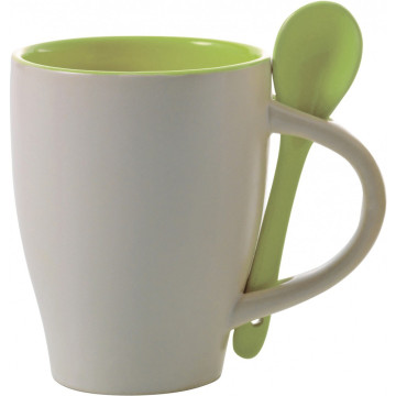 Skodelica za kavo z žlico 300ml 2855-19