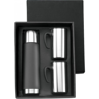 Potovalni termo set s termovko in dvema skodelicama v elegantni škatli 4666-01