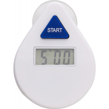 ABS digital shower timer Kendrick, white