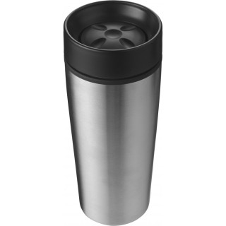Potovalna skodelica iz kovine s plastično notranjostjo in push odpiranjem 450ml 6533-32