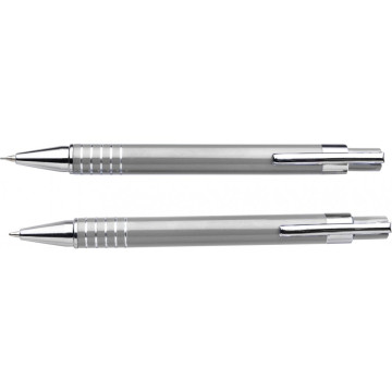 Set kemični in navadni svinčnik v kovinski škatli Duo 3298-32
