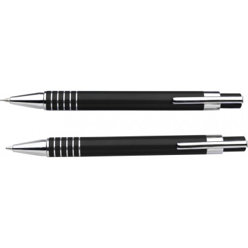 Set kemični in navadni svinčnik v kovinski škatli Duo 3298-01