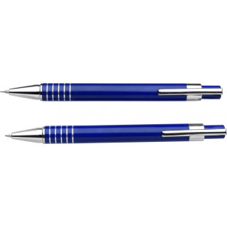 Set kemični in navadni svinčnik v kovinski škatli Duo 3298-23