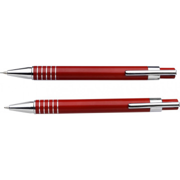 Set kemični in navadni svinčnik v kovinski škatli Duo 3298-08CD