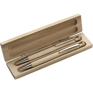 Leseni set pisal v škatlici iz lesa CDF 5741-11CD