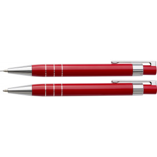 Aluminium writing set