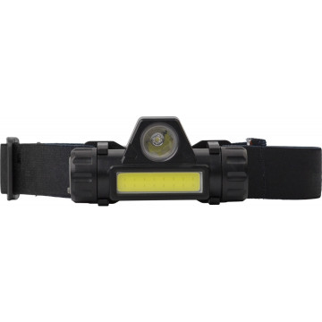 Naglavna svetilka z LED in COB lučjo - polni se lahko prek USB 709344-01
