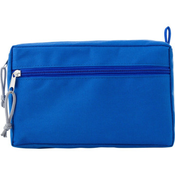 RPET toiletry bag Natasha, cobalt blue