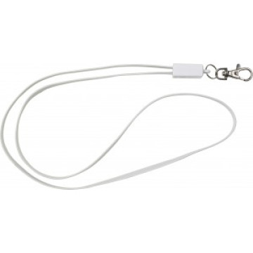 Ovratni trak in polnilni kabel v enem Lanyard 8451-02