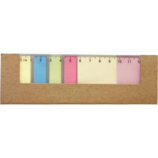 EKO etui z ravnilom in memo listki 9121-11