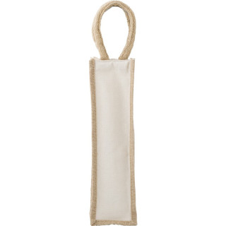 Cotton wine bag, brown