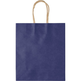 Paper giftbag Mariano, blue