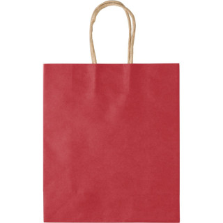 Paper giftbag Mariano, red