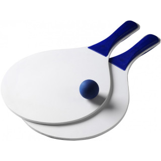 Set lesenih loparjev z žogico za igranje na plaži 2578-05